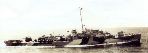 USS Abercrombie DE 343